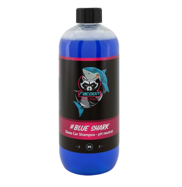 blue shark gloss car shampoo