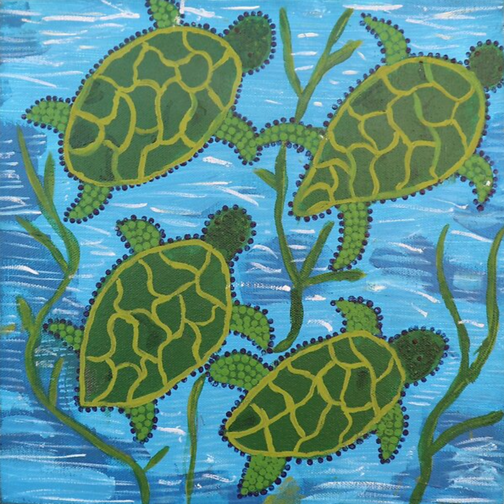 Turtles Scarf