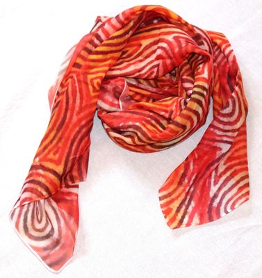 Red Flood Scarf