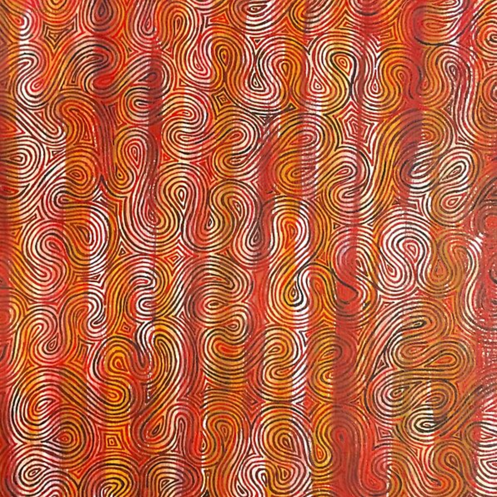 Red Flood Scarf