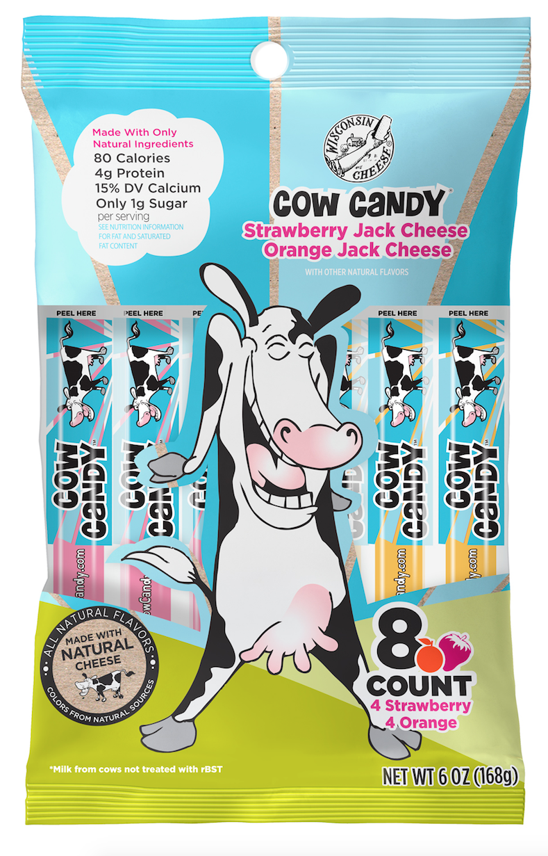 Cow Candy Variety Pack - Strawberry Jack &amp; Orange Jack Cheese