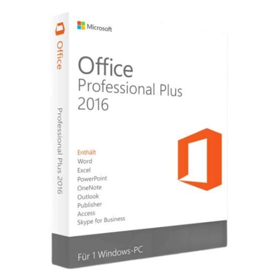 MS Office Professional Plus 2016 Bind Key for Windows