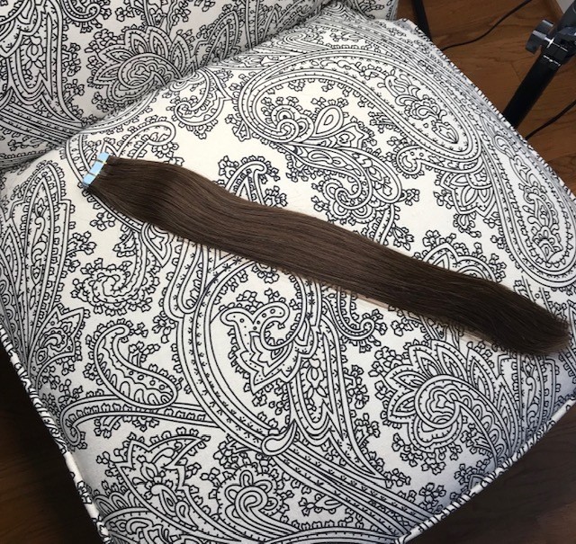 Tape-In Hair Extension Toffee #4, Length: 20&quot;, Texture: STRAIGHT