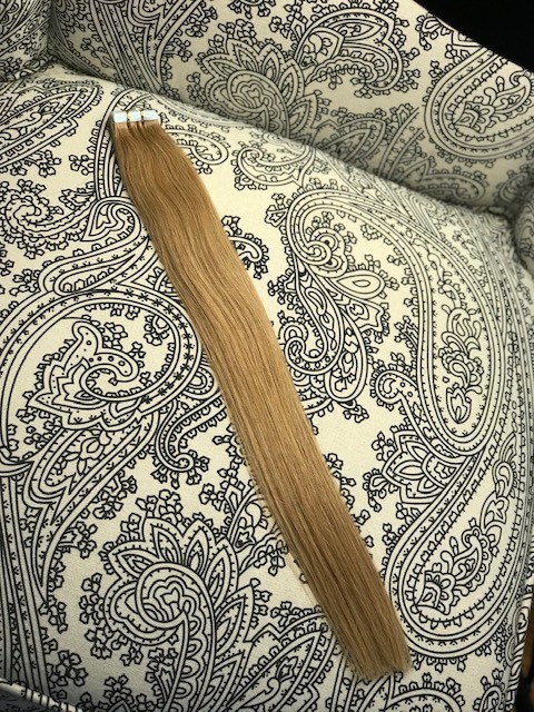 Tape-In Hair Extension Beach Sand #18, Length: 20&quot;, Texture: STRAIGHT