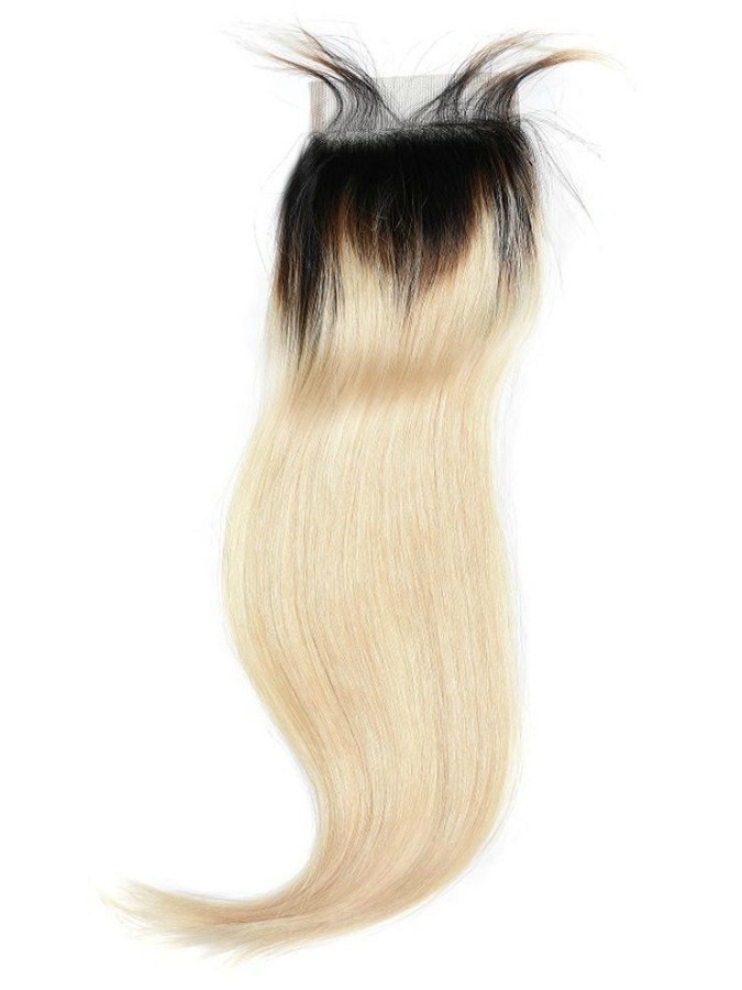 Dark Root Blonde Lace Closure