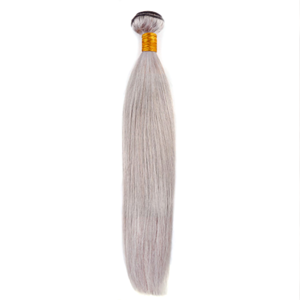 Platinum Grey Remy Weft