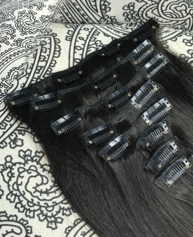 Clip-In Hair Extension Expresso #1B