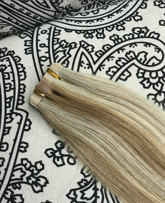 Tape-In Hair Extension Blonde Mixer #18/613
