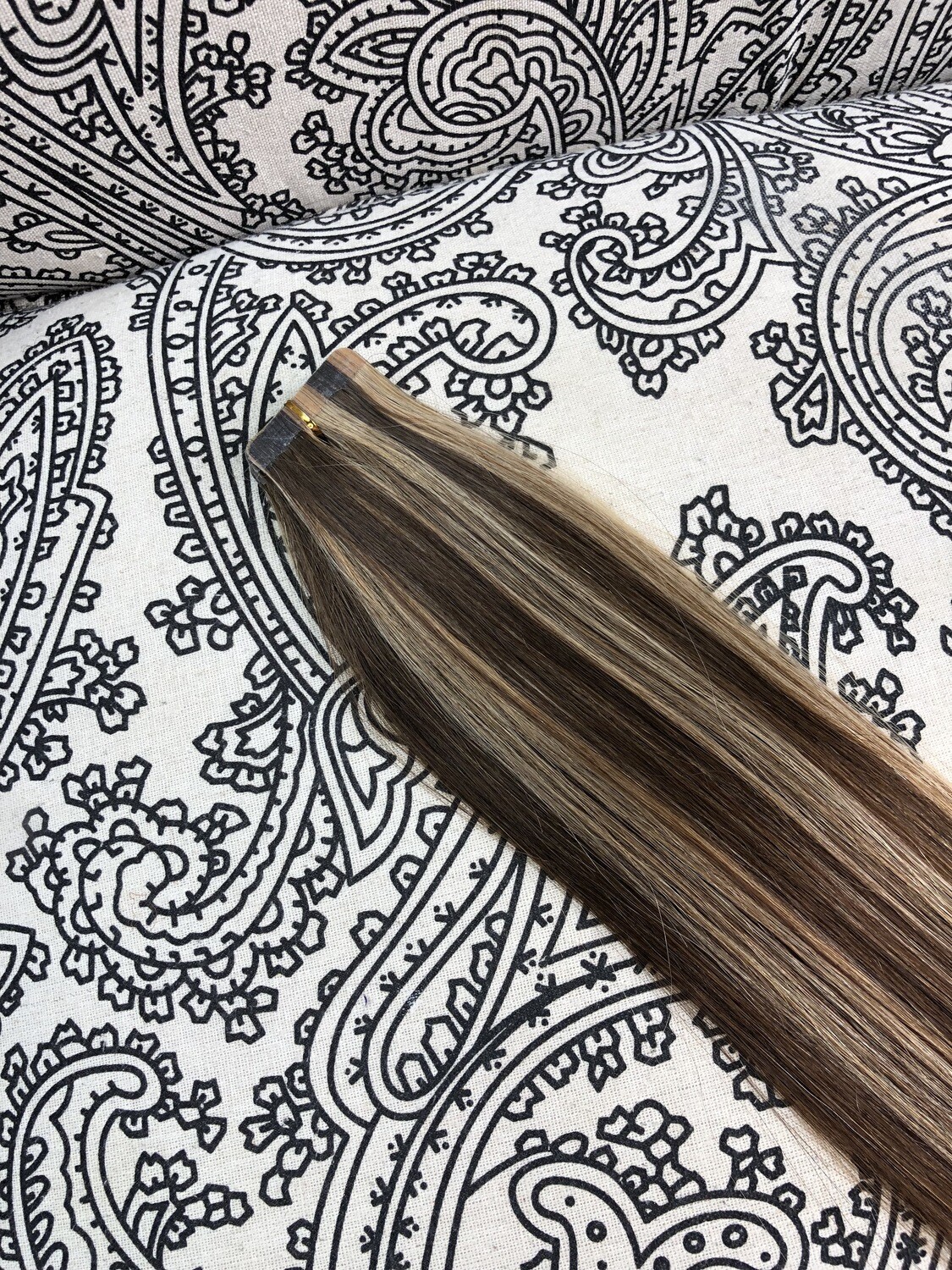 Tape-In Hair Extension Brown Mixer #4/27