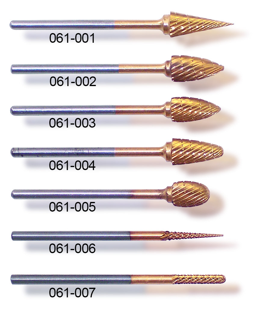 Carbide AcrylicTrimming Bur, goldie 81A