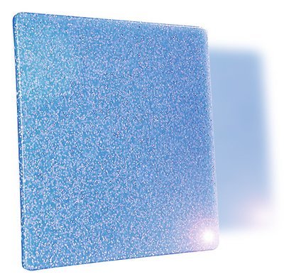 Glitter "Pale Blue" Proform Mouthguard Material, .150", 6 sheets per box