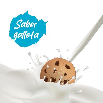 Sip Sip Straws Pack 12 cajas con expositor: Sabor Galleta