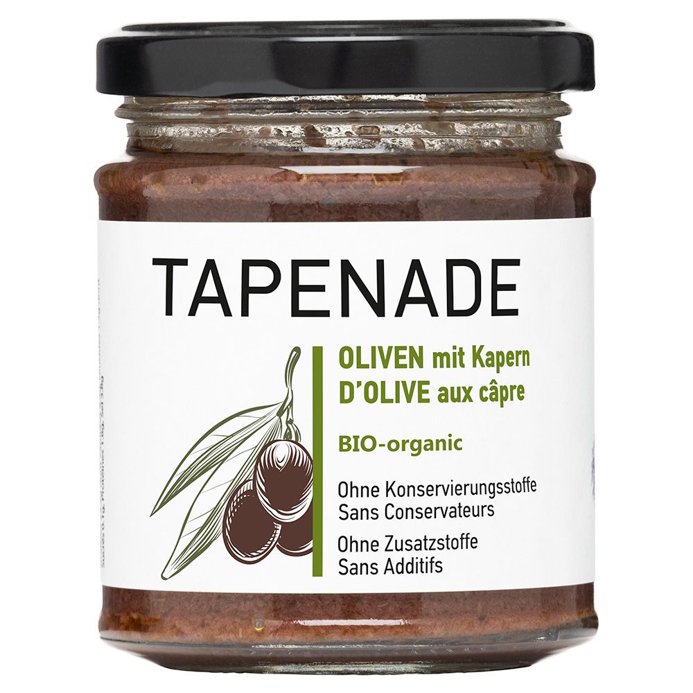 Kalamata olijven Tapenade met kappertjes 180g in pot