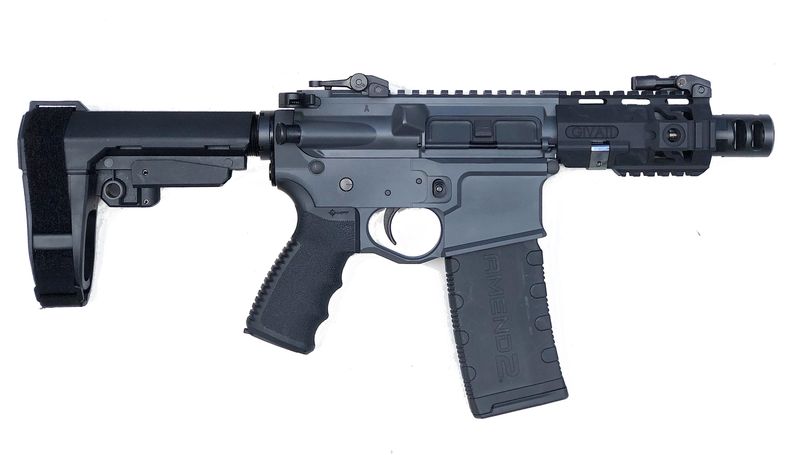 Givati Firearms 7.5 inch gas impingement pistol