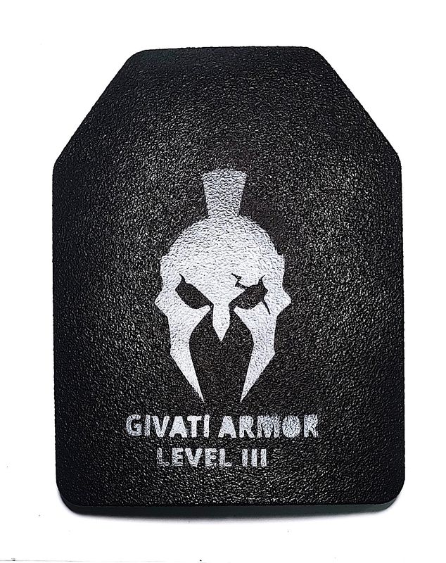 Givati firearms Bullet proof plates level III (up to 308)