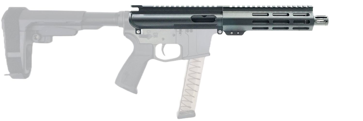 Givati Firearms 7.5 inch upper receiver gas impingement 9mm/9x19 luger