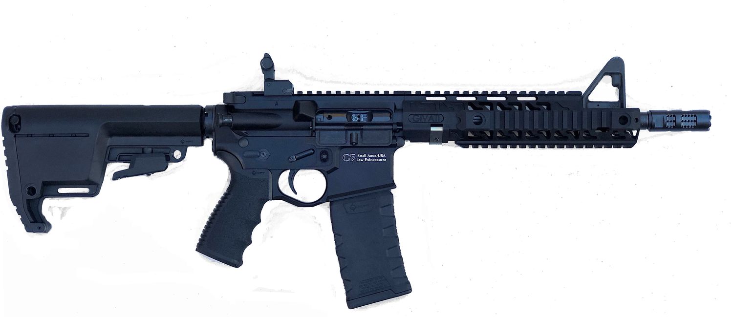 Givati Firearms police 11&quot; Gas impingement 5.56x45 Nato