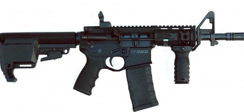 Givati Firearms police 7.5&quot; comando Gas impingement 5.56x45 Nato