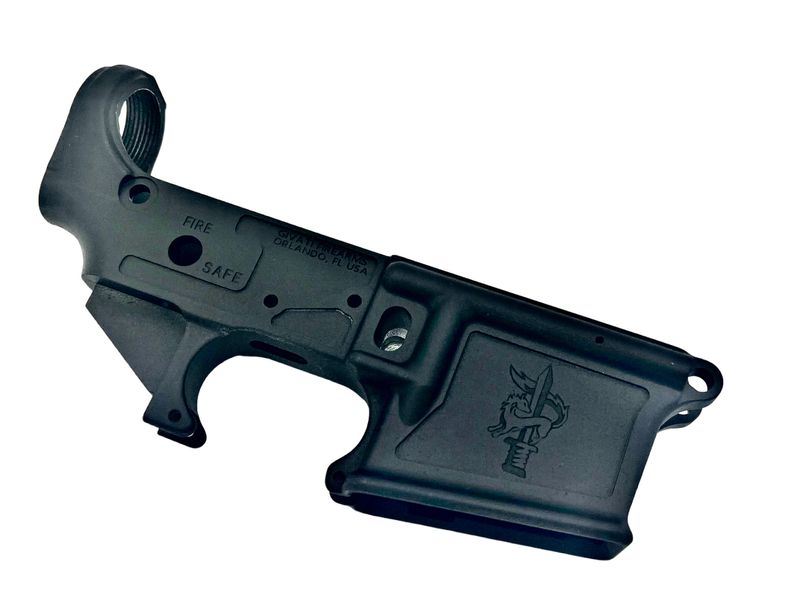 Givati Firearms striped ar 15 forged lower receiver