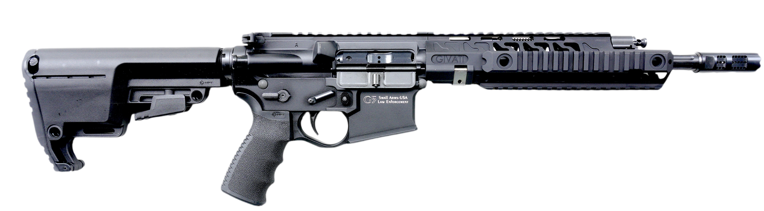 Givati Firearms police 11.9&quot; short stroke piston  5.56/.223