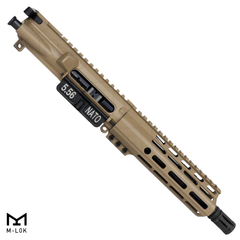 Givati Firearms 7.5 inch upper receiver gas impingement7.62x39Flat Dark Earth