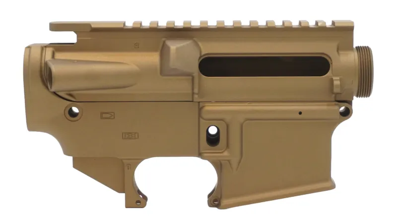Givati Firearms ar-15 80 % forged Upper and lower receiver burnt bronze
