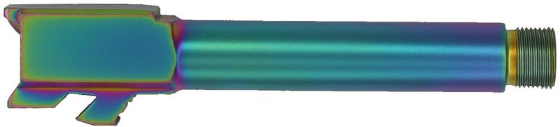 ANDERSON MANUFACTURING | BARREL, GLOCK 19 GEN 3 | 9MM, | RAINBOW PVD