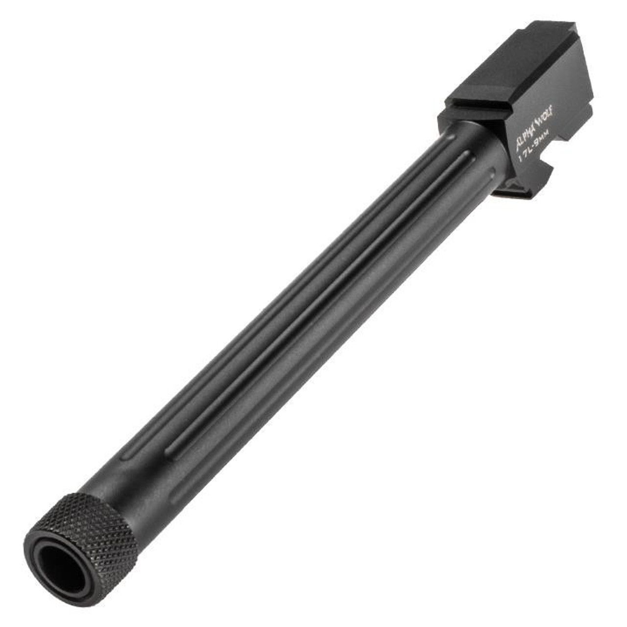 AlphaWolf Barrel For M/17L 9mm Threaded 1/2 x 28