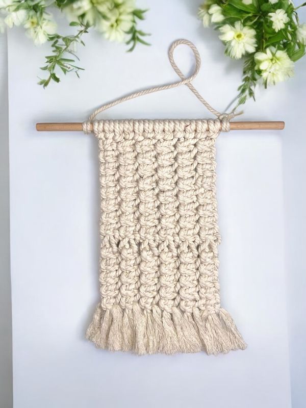 Macrame Earring Holder