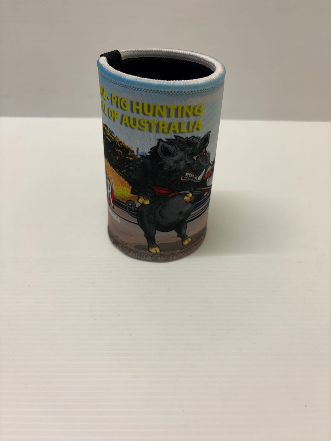 The Blue Pig Hunter Stubby Cooler
