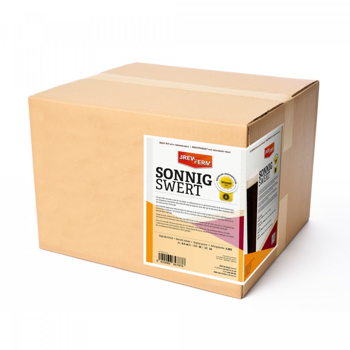Brewferm malt kit crushed malt - Sonnig Swert - 20l