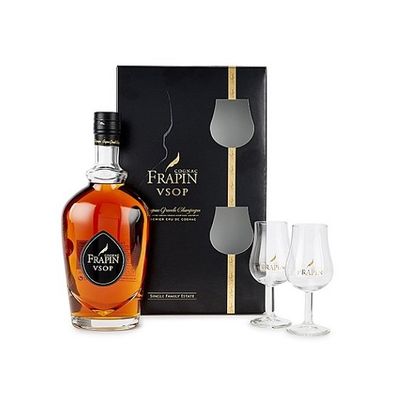 Frapin VSOP + 2 glasses