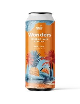 Magic Road Wonders: Peach, Pinapple and Coconut milk - 50cl