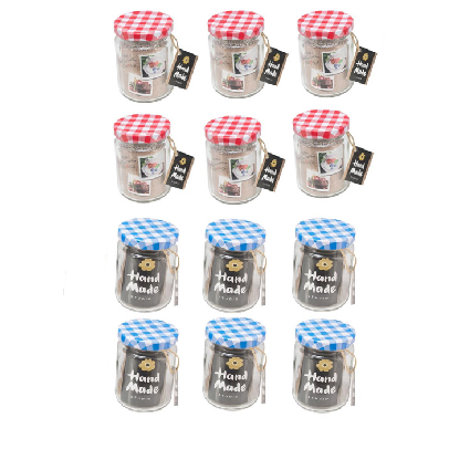 Jam jar 200ml ø7x9.5cm box of 12 pieces