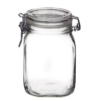 ​Bormioli Weckpot Square Preserving Jar 0.75L Fido