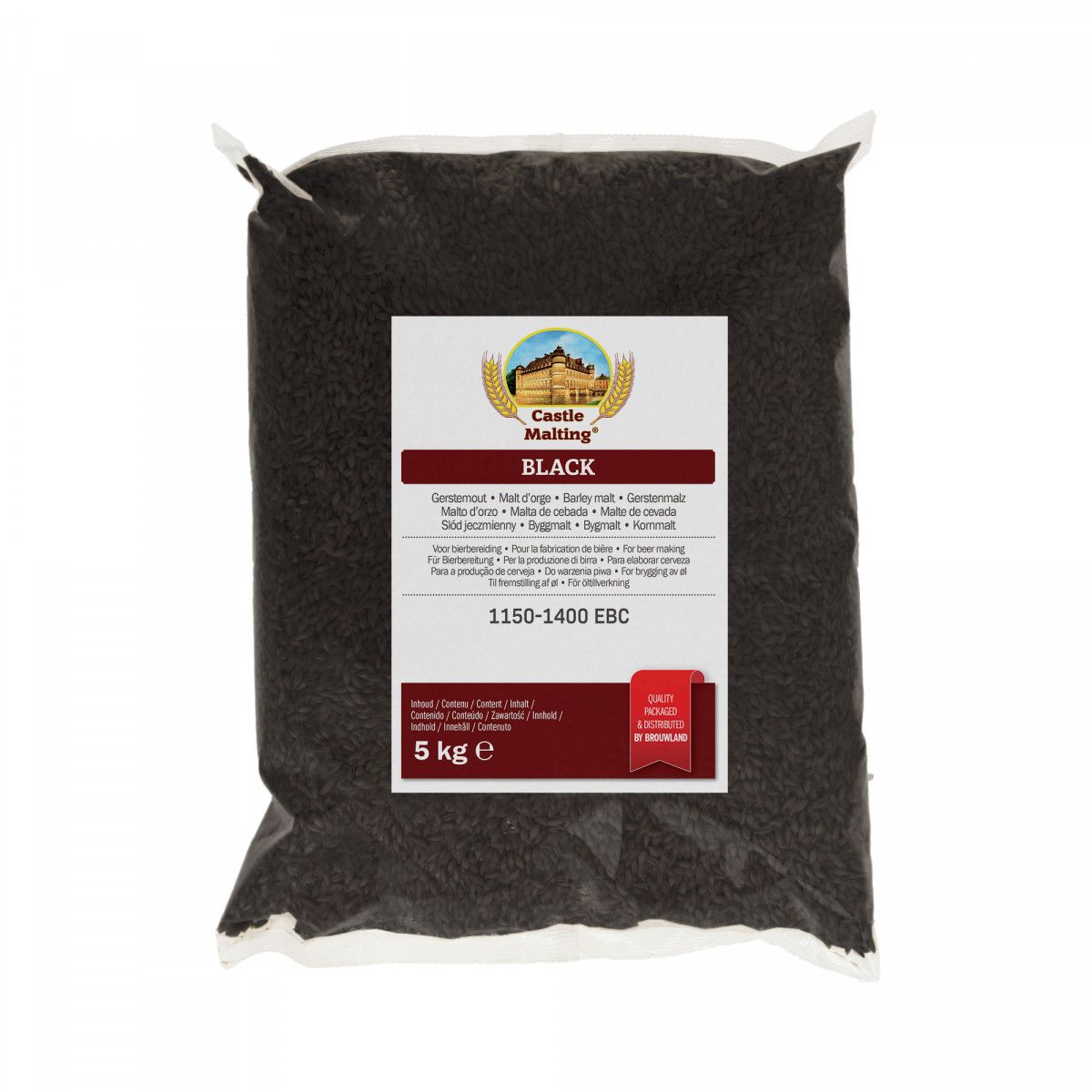 ​Castle Malting Black malt 1150 - 1400 EBC 5 kg