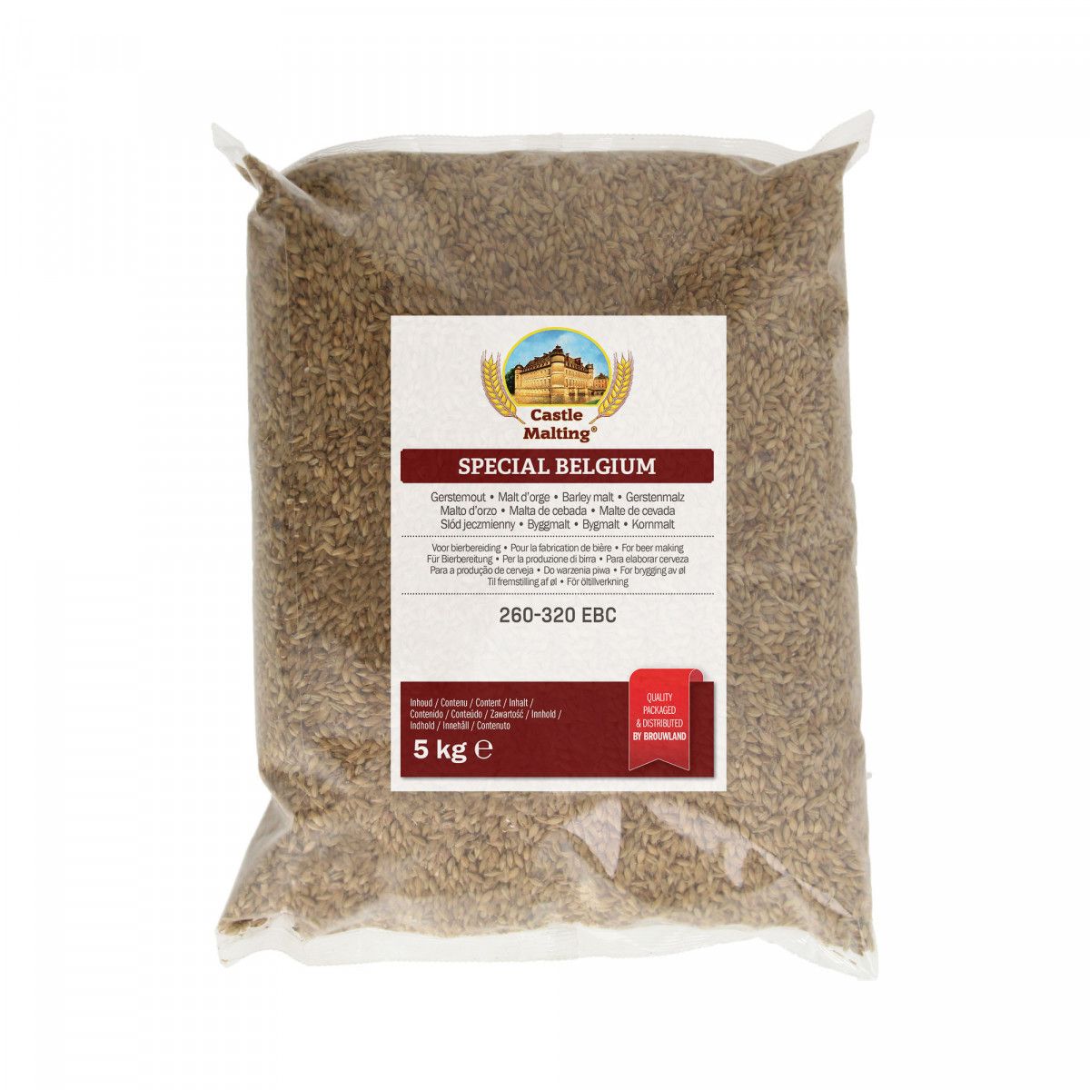 ​Castle Malting Special Belgium malt 260 - 320 EBC 5 kg