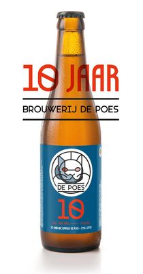 De Poes Blond 10 jaar - 33cl