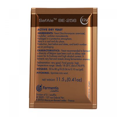​Fermentis dried brewing yeast SafAle™ BE-256 (Abbaye) 11.5 g