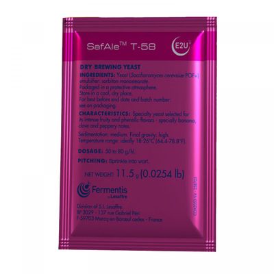 ​Fermentis dried brewing yeast SafAle™ T-58 11,5 g