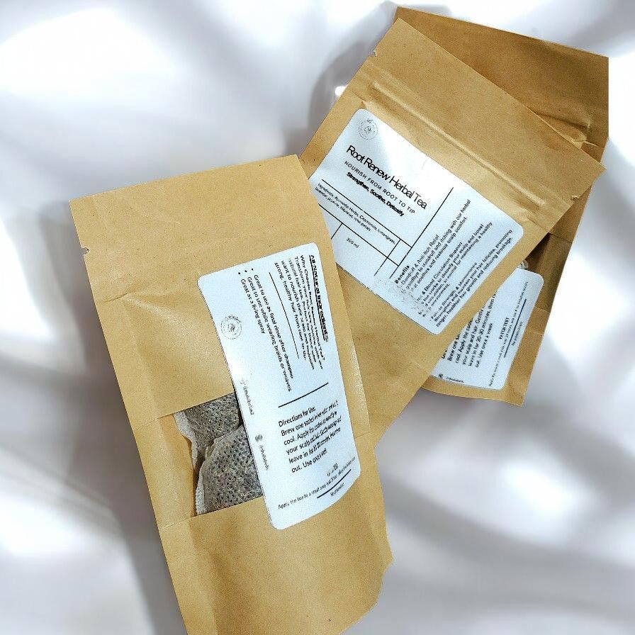 🍵 HERBAL SCALP DETOX &amp; GROWTH TEA RINSE (Braids &amp; Scalp Refresher)