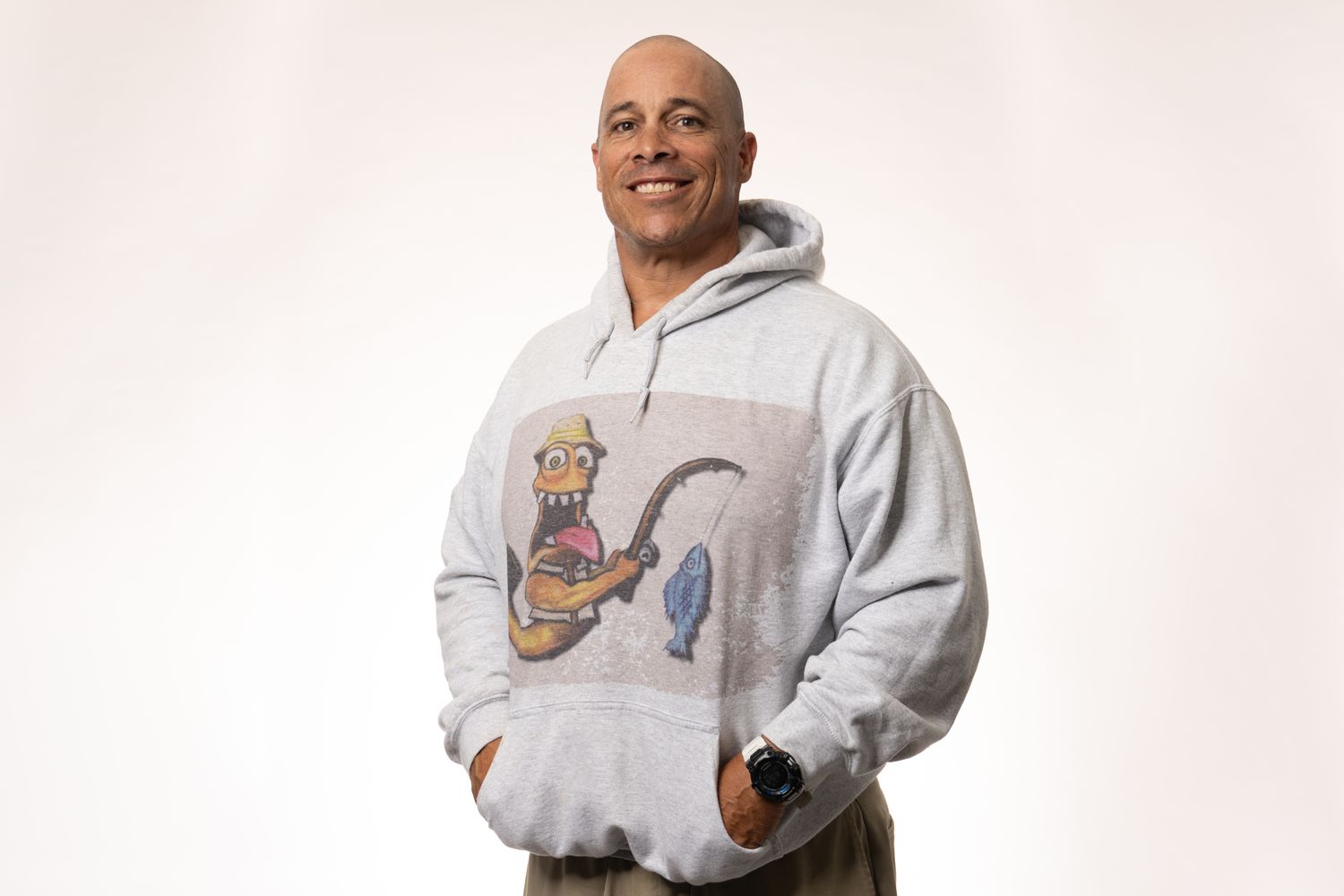 Grey Guppy Hoodie