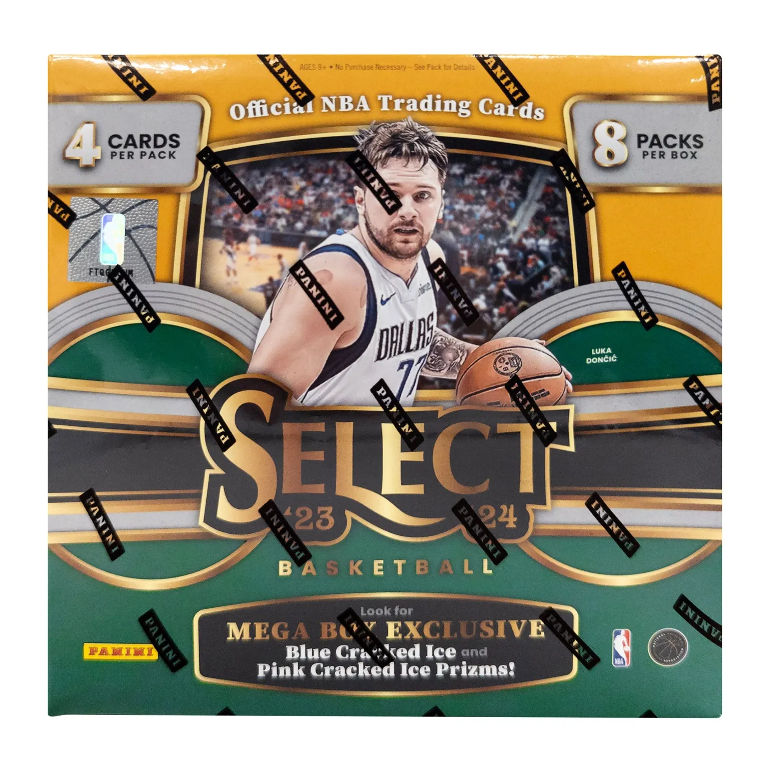Panini Select Basketball Mega Box - Blue Cracked Ice