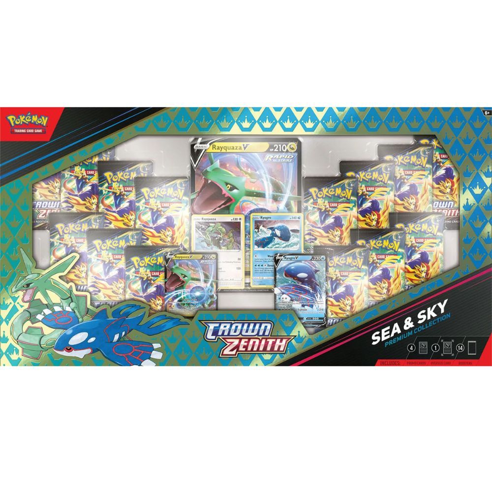 Pokemon: Crown Zenith Sea &amp; Sky Premium Collection