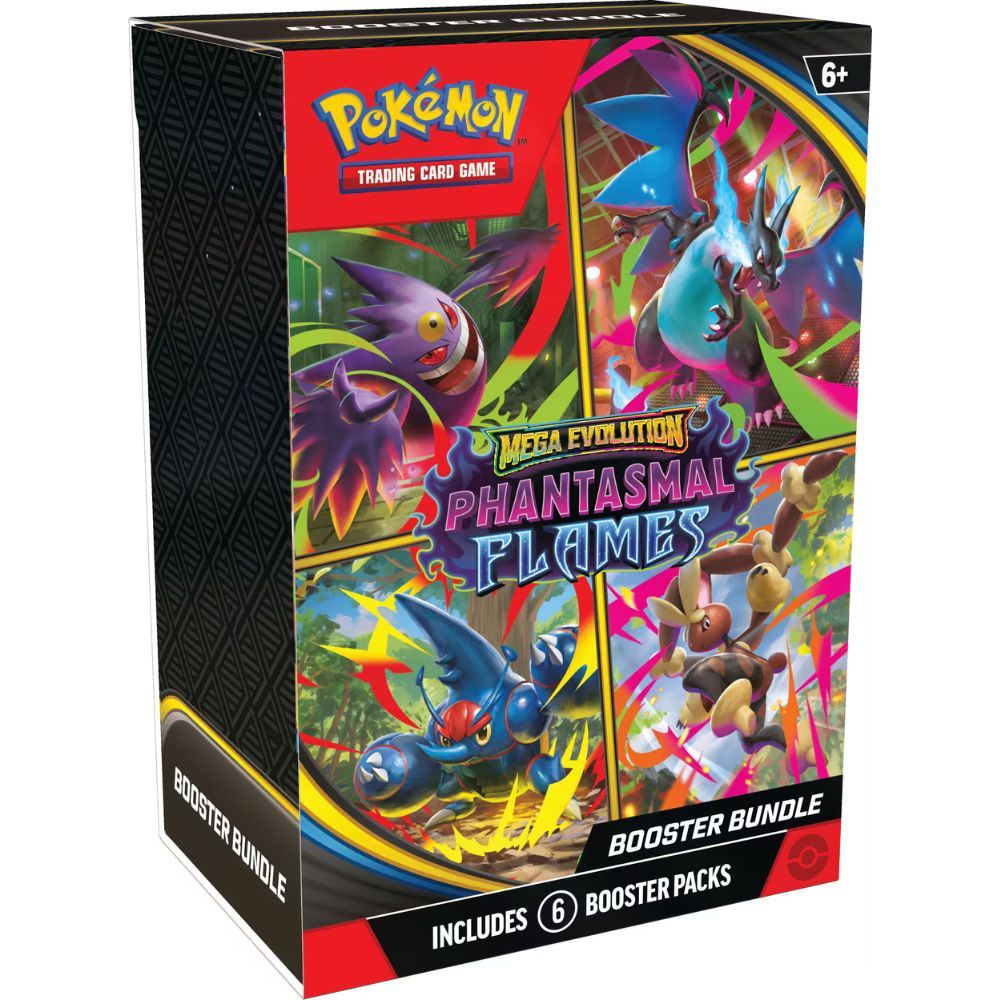 Pokemon Mega Evolutions Phantasmal Flames Booster Bundle