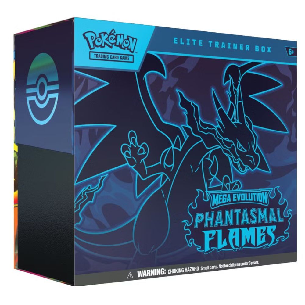 Pokemon: Mega Evolutions Phantasmal Flames Elite Trainer Box ETB