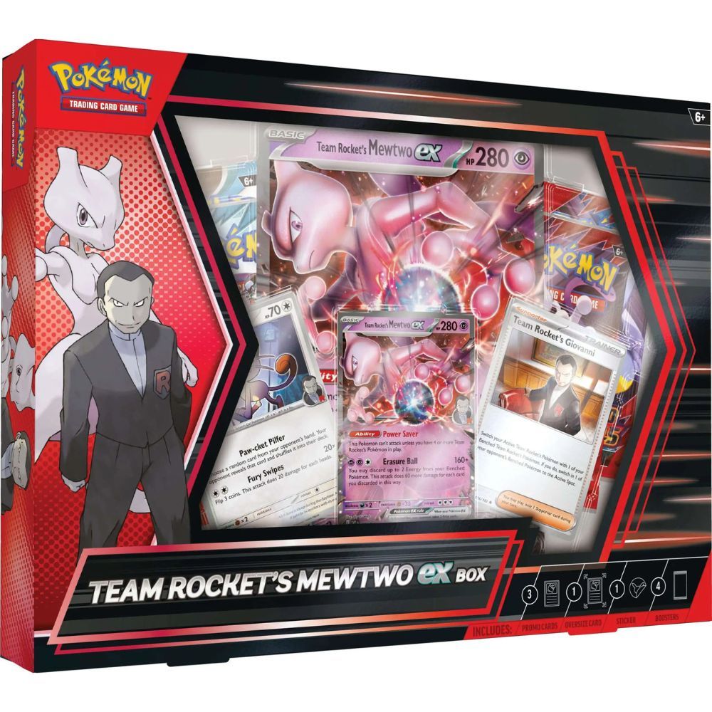 Pokemon: Destined Rivals Team Rocket's Mewtwo EX Box