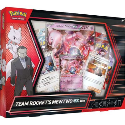 Pokemon: Destined Rivals Team Rocket's Mewtwo EX Box
