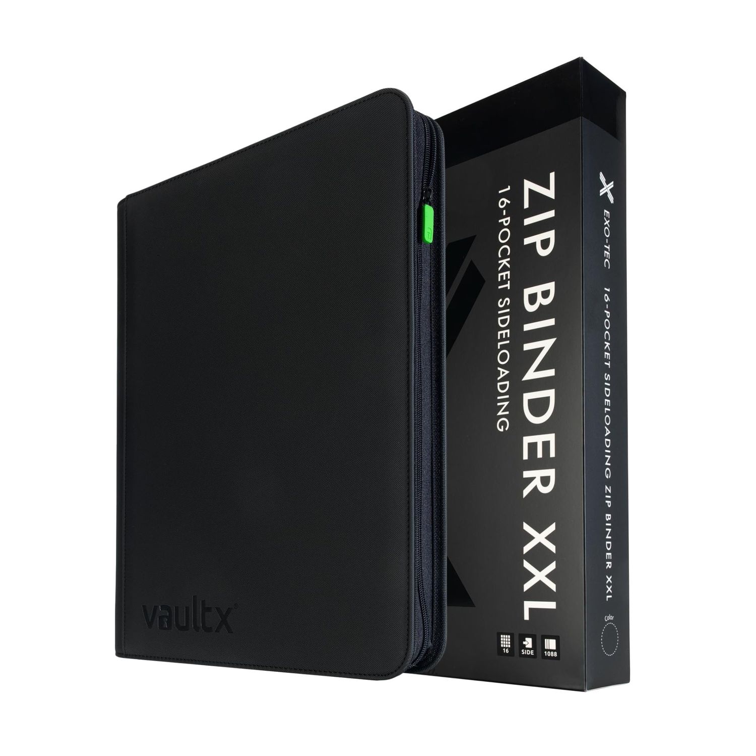 Vault X Binder Black- 16 POCKET XXL
