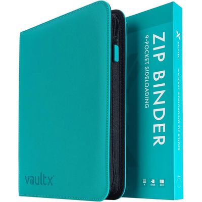 Vault X Binder Teal- 9 POCKET